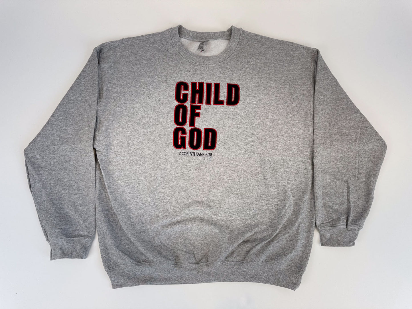 Child of God Embroidered Sweatshirt - GOdCREATEd