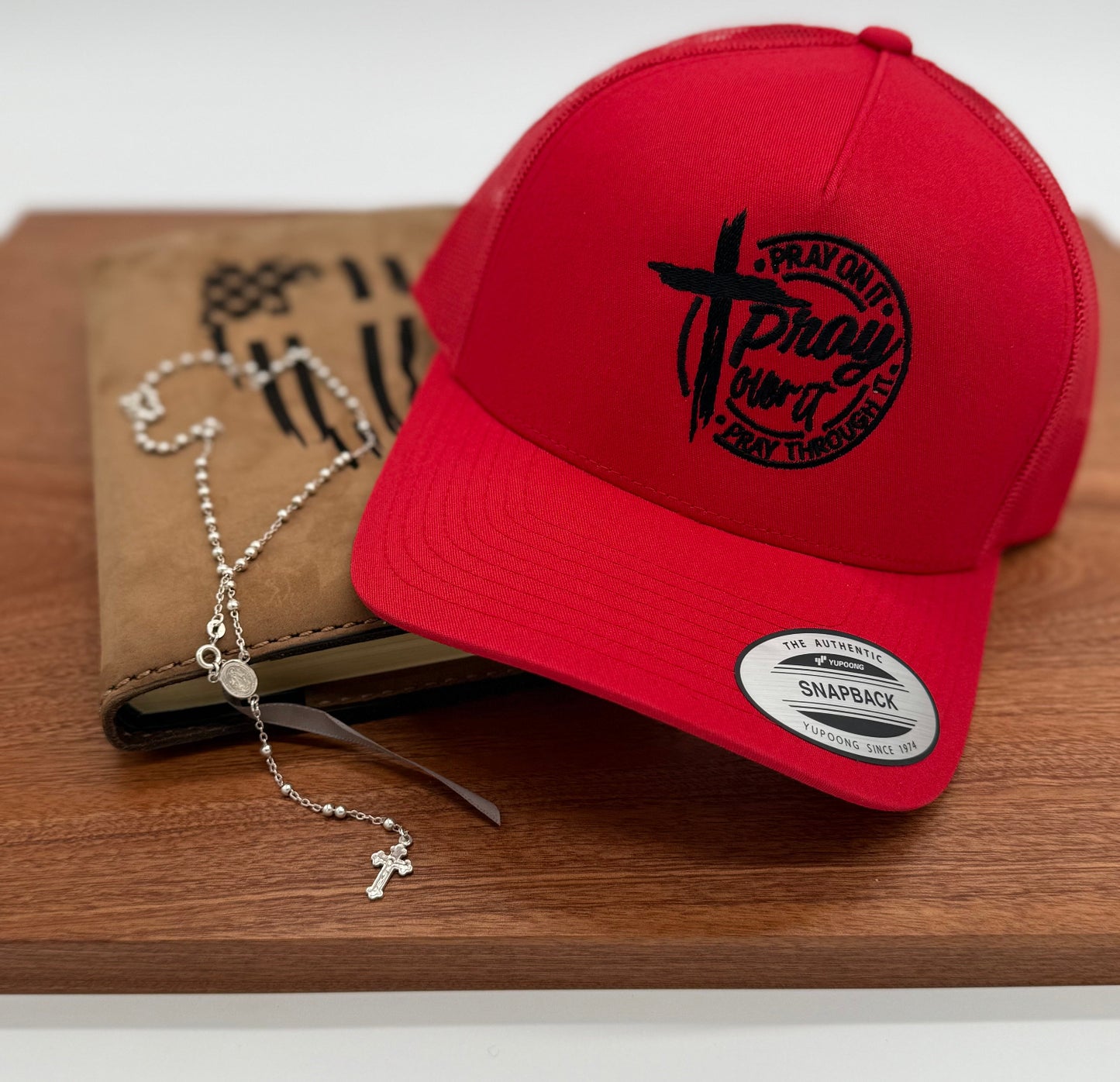 Pray Over It Embroidered Hat - GOdCREATEd