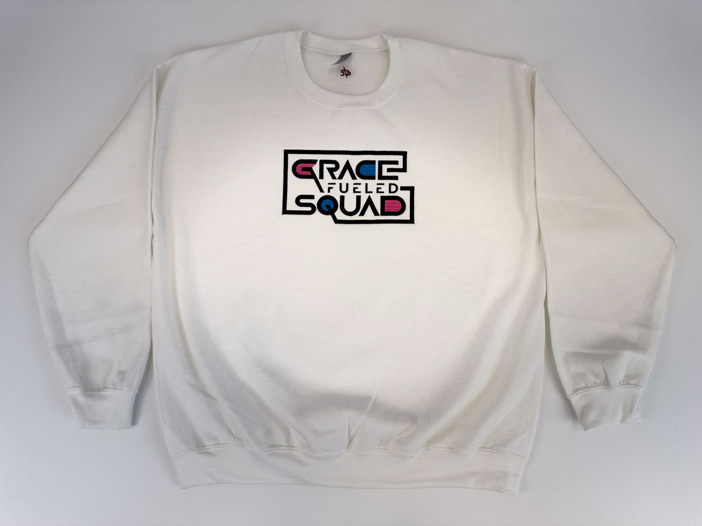 Grace Fueled Squad Embroidered Sweatshirt - GOdCREATEd