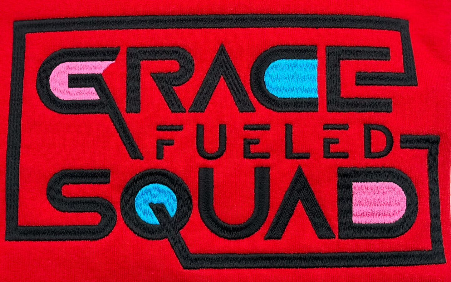 Grace Fueled Squad Embroidered Sweatshirt - GOdCREATEd