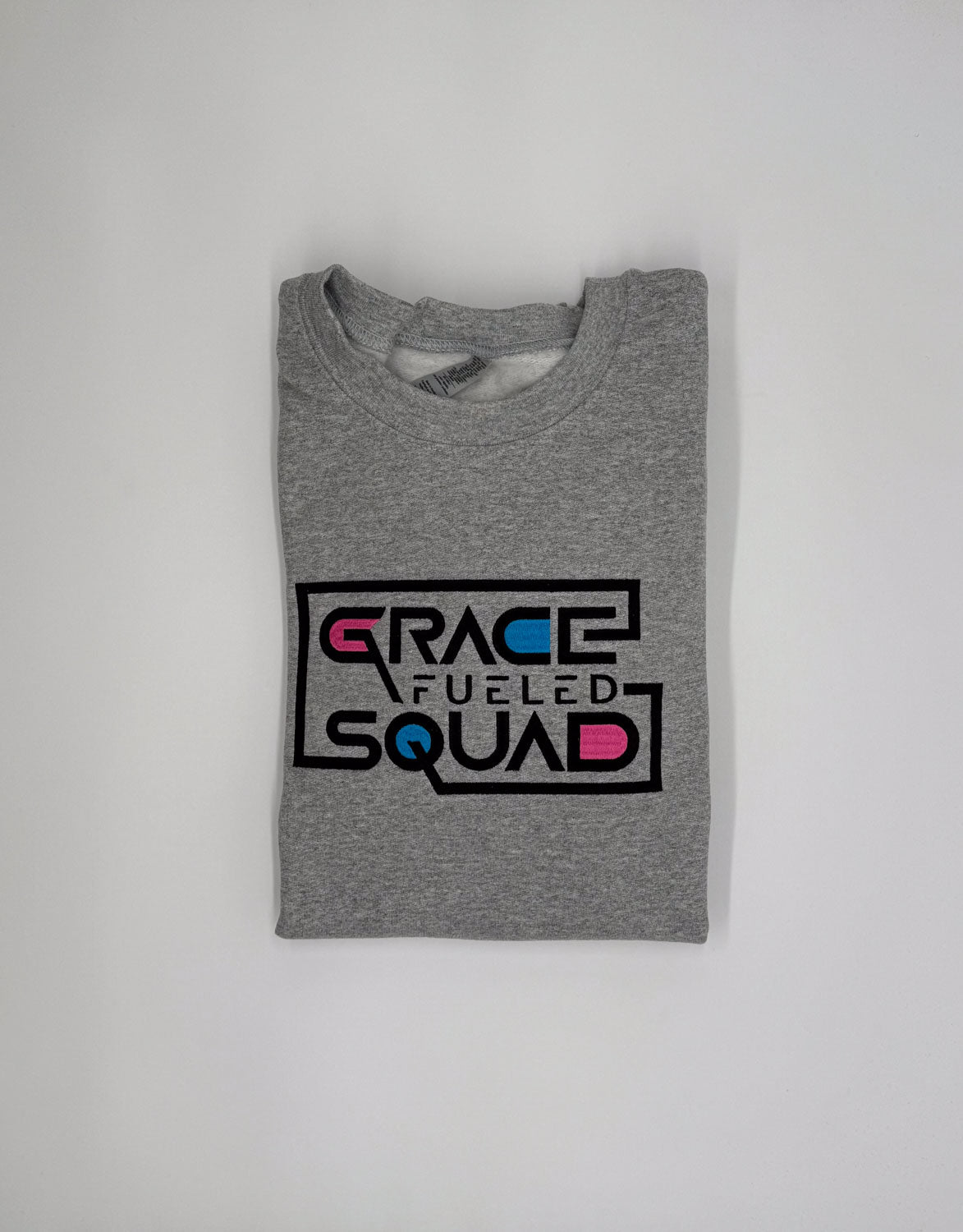 Grace Fueled Squad Embroidered Sweatshirt - GOdCREATEd