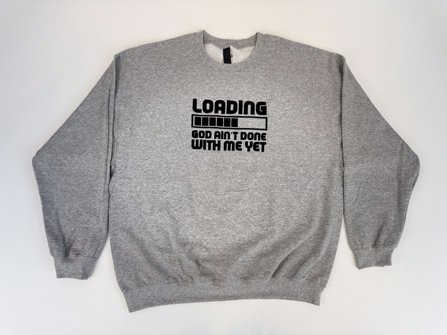 Loading Embroidered Sweatshirt - GOdCREATEd