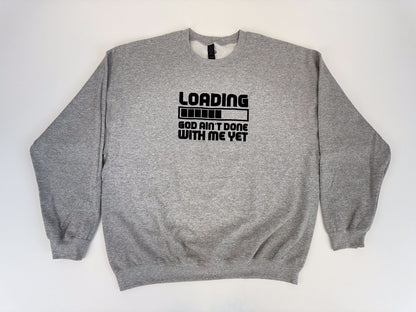 Loading Embroidered Sweatshirt - GOdCREATEd