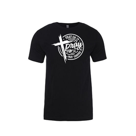 Pray Over It Printed Tshirt - GOdCREATEd