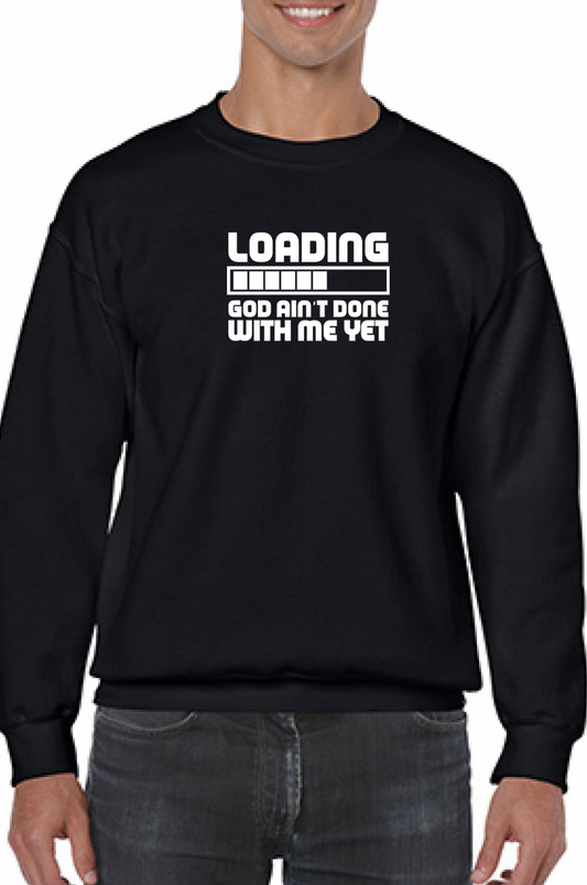 Loading Embroidered Sweatshirt - GOdCREATEd